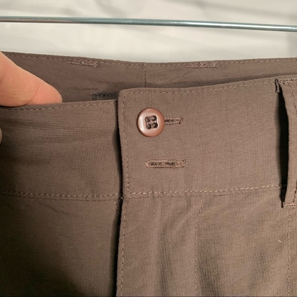 Royal Robbins Womens Hiking Crops size 8 brown - Picture 2 of 5